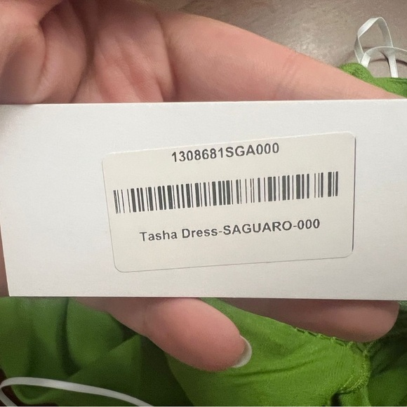 NWT Reformation Tasha Halter Dress in Saguaro Green – Size 0 - Picture 5 of 8